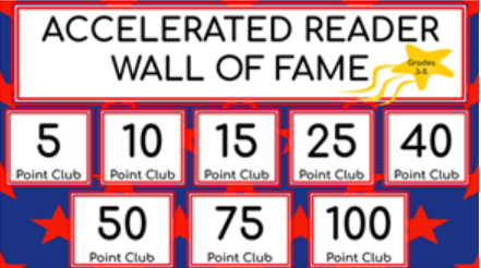 accelerated reader wall of fame